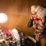 Horrorchata in her dressing room. <br/>